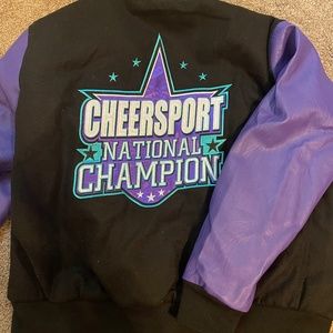 Purple Cheersport Jacket